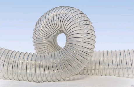 Воздуховод Tex PVC 500, D100 мм (1 метр) из ПВХ (поливинилхлорида)